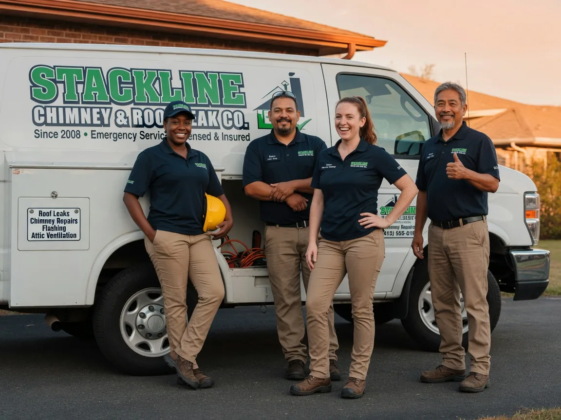 Chimney flashing repair company in Saint James, MN